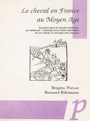 cover image of Le cheval en France au Moyen âge